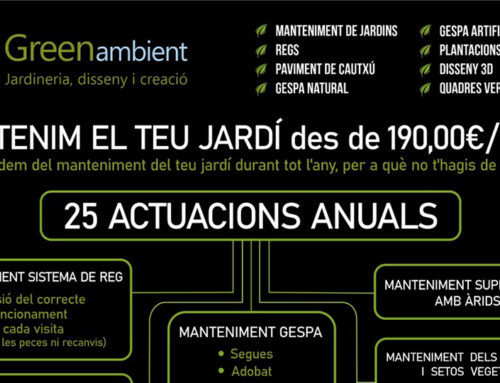 Promoció Manteniments de jardins